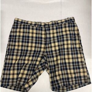 Tommy Hilfiger Mens Multicolor Plaid Shorts‎ w/Pockets Size 42 A25